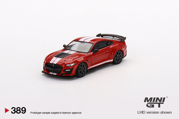 Mini GT Shelby GT500 SE Widebody Ford Race Red (LHD) - Toy Space Diecast Online Store Singapore