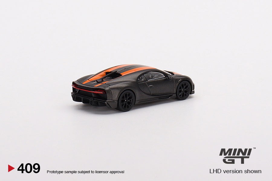 Mini GT Bugatti Chiron Super Sport 300+ World Record 304.773 mph (LHD) - Toy Space Diecast Online Store Singapore