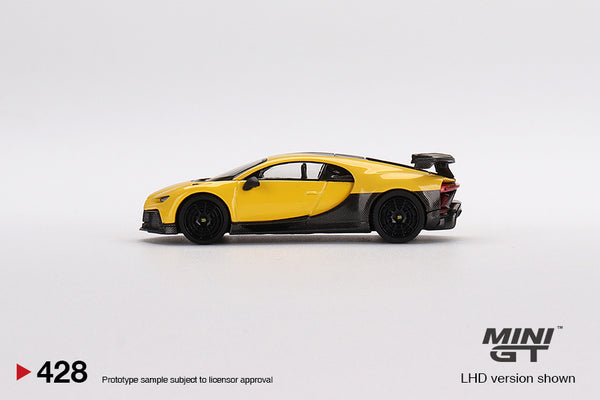 Mini GT Bugatti Chiron Pur Sport Yellow