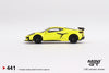 Mini GT Chevrolet Corvette Z06 2023 Accelerate Yellow (RHD)
