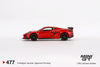 Mini GT Chevrolet Corvette Z06 2023 Torch Red (RHD)