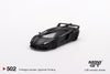Mini GT Lamborghini LB-Silhouette Works Aventador GT EVO Matte Black (RHD)