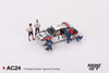 Mini GT Martini Racing WRC Figurine Set
