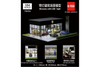 G-Fans 1/64 Lambo Center Building Scene Model Diorama with LED Lights [710034]