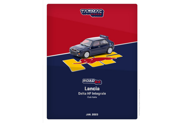 Tarmac Works 1/64 Lancia Delta HF integrale Club Italia - ROAD64 - Toy Space Diecast Online Store Singapore