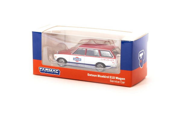 Tarmac Works Datsun Bluebird 510 Wagon Service Car - GLOBAL64 - Toy Space Diecast Online Store Singapore