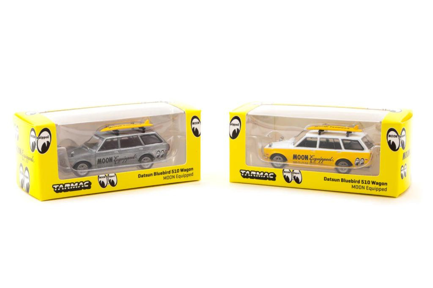 Tarmac Works Datsun Bluebird 510 Wagon Moon Equipped - GLOBAL64 - Toy Space Diecast Online Store Singapore