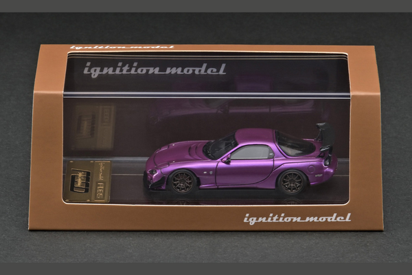 Ignition Model 1/64 FEED RX-7 (FD3S) Purple Metallic [IG2800]