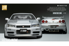 PopRace 1/12 Nissan GT-R Z Tune Silver With Engine