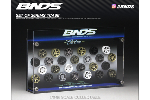 BNDS Wheel Gallery - Toy Space Diecast Online Store Singapore