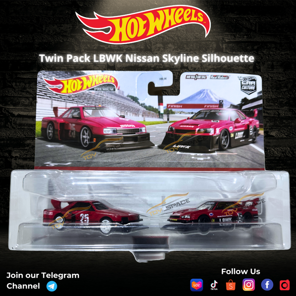 Hot Wheels Twin Pack Set G (HBL96-956G)