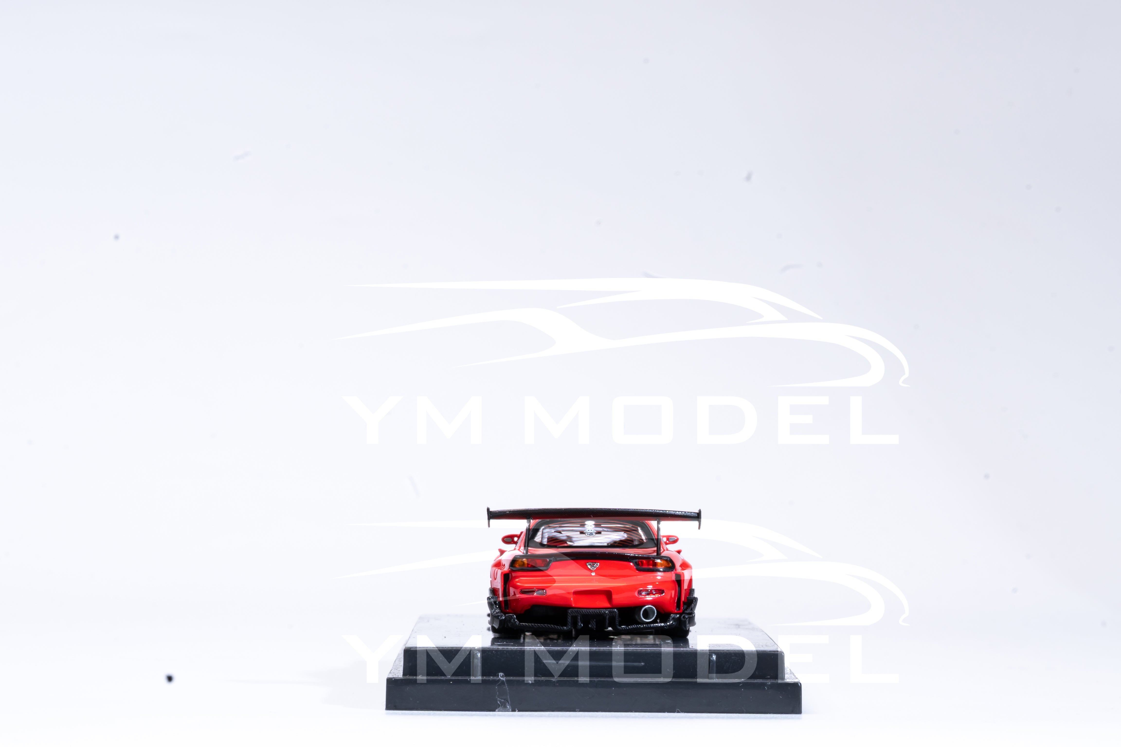 YM Model 1/64 Ricky Pen's RX7 FD Advance Edition - Red [Limited 499 pcs]