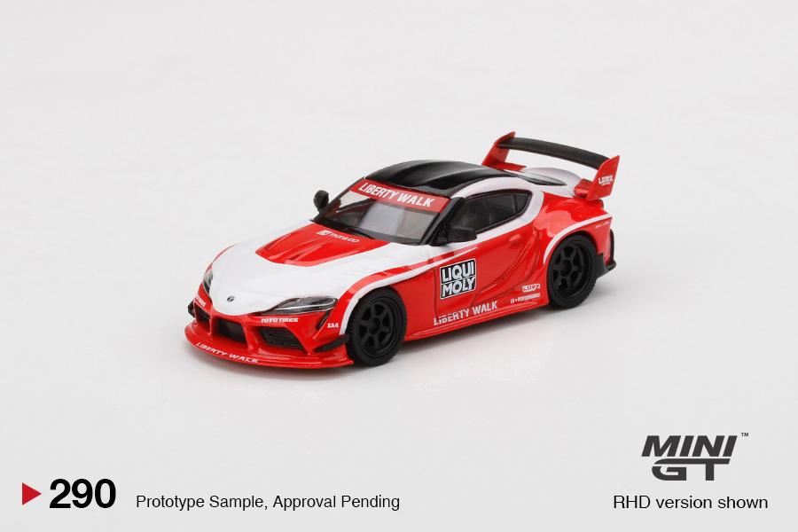Mini GT LB WORKS Toyota GR Supra Liqui Moly - Toy Space Diecast Online Store Singapore