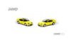 Inno64 Nissan Fairlady Z (Z32) Yellow Pearlglow With Extra Wheels