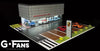 G-Fans 1/64 Porsche Dealer Diorama [710031]